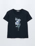 LC Waikiki Crew Neck Floral Women's T-Shirt